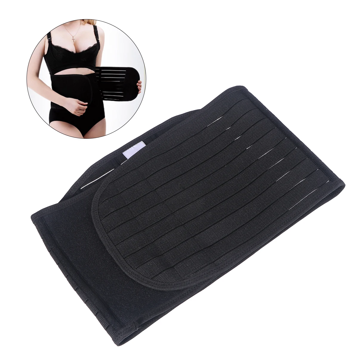 

Postpartum Belly Band Wrap Recovery Corset Abdomen Women Waist Trimmer Lightweight Breathable Stretchable Materials Instant