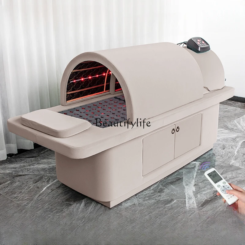 

Intelligent Smoke-Free Moxibustion High-End Physiotherapy Bed Automatic Whole Body Moxibustion Chinese Medicine Steaming Bed