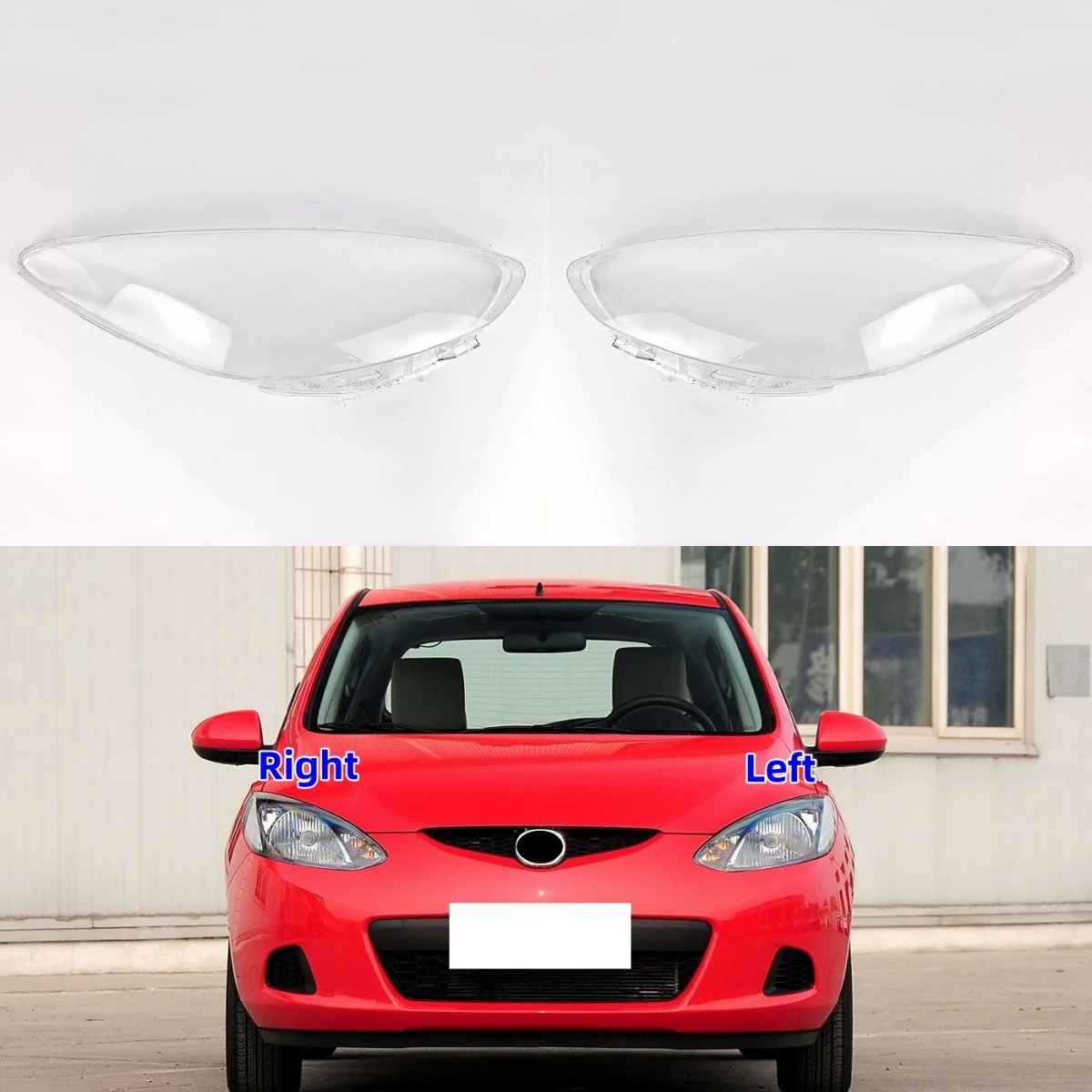 

Для Mazda 2 M2 2007 2008 2009 2010 2011 2012 автомобильные внутренние запасные части, крышка освещения, замена оригинального абажура