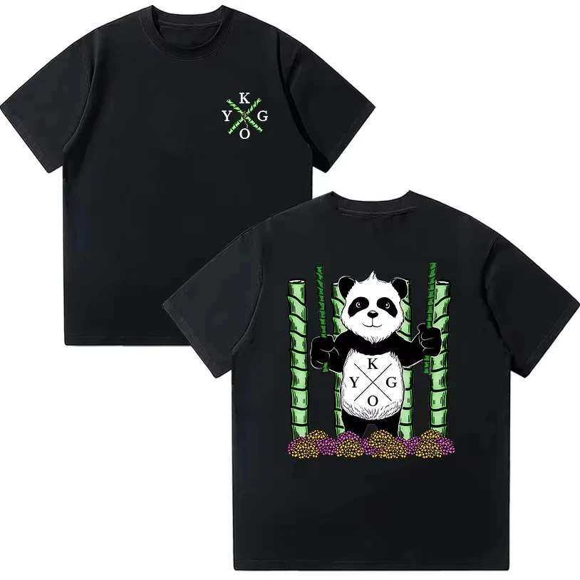 2026 Kygo Panda Tee Norwegian DJ Kygo Anime Graphic Cotton H
