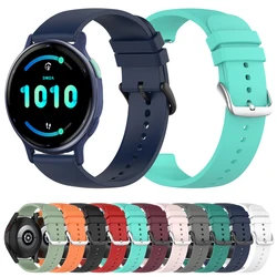 20 22mm Silicone Sports Strap For Garmin Vivoactive 5 4 Venu 3 Watch Band Replacement Bracelet Forerunner 165 265 255 Music Belt