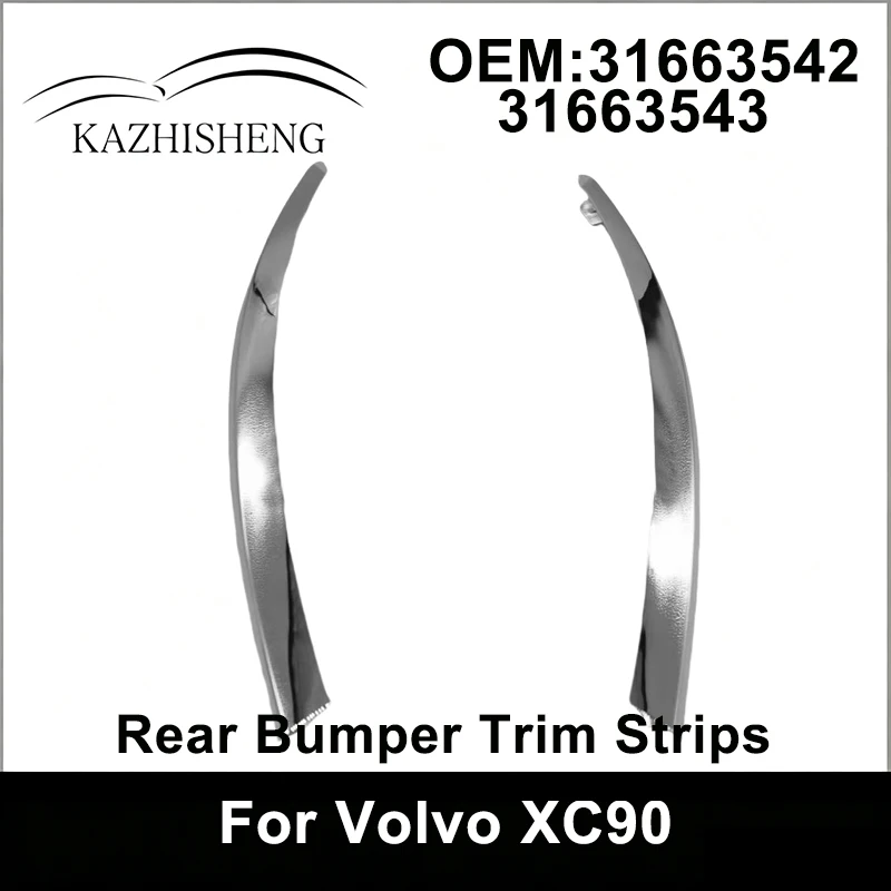 31663542 31663543 High Quality Left and Right Rear Bumper Trim Strips for Volvo XC90