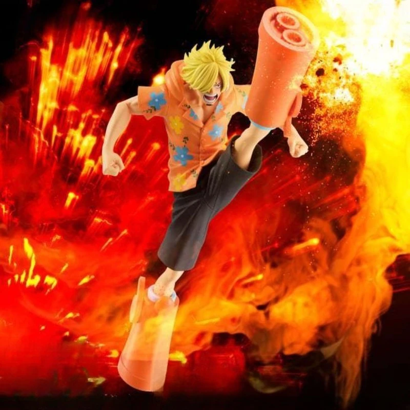 21cm uma peça sanji batalha status figura figuras de ação boneca coleção modelo brinquedos presente aniversário coletar ornamentos
