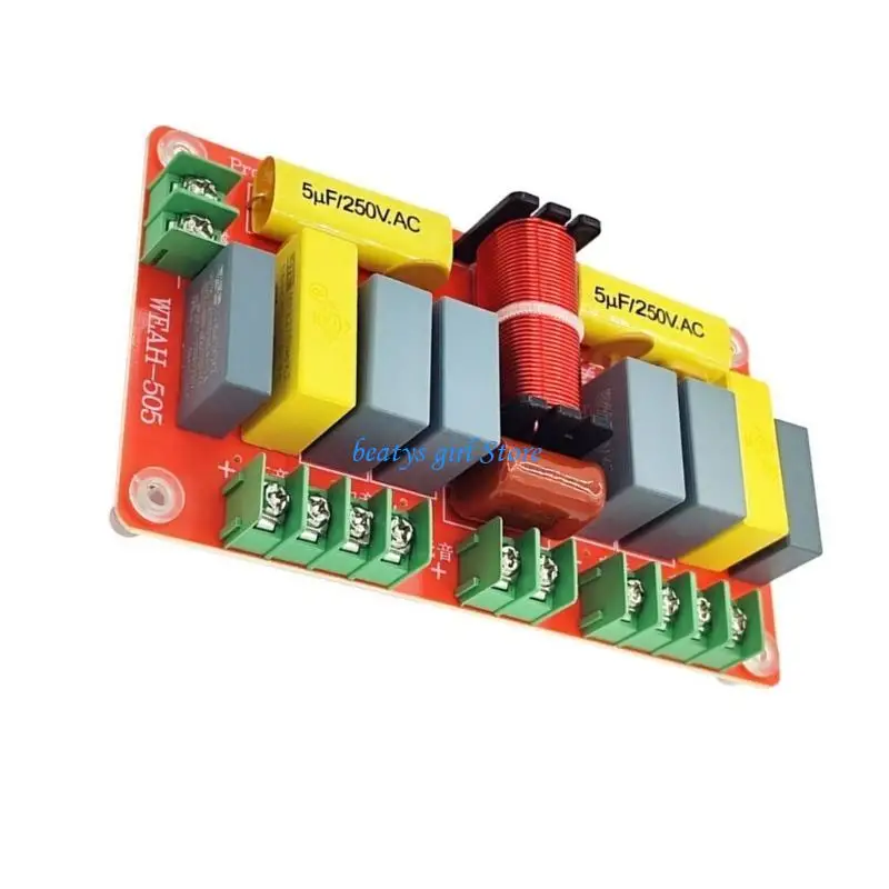 

C7AB 5 Way Crossover Filter Frequency Divider Two High Two Middle Low HiFi Filter