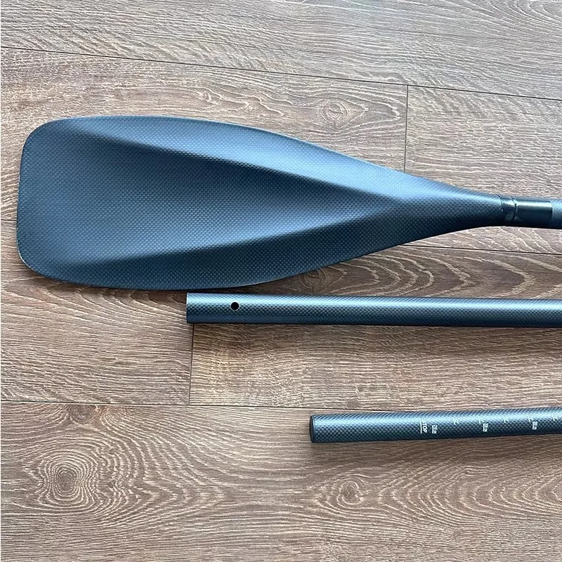 China Factory Price Carbon Fiber Lightweight Full Carbon Adjustable Paddle Kayak Paddle