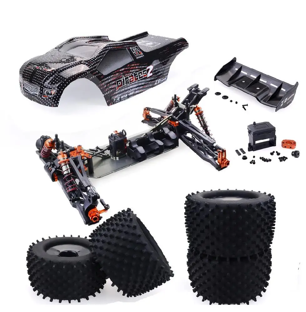 ZD Racing 9021-V3 1/8 2,4G 4WD 80 km/h coche teledirigido sin escobillas a escala completa Truggy eléctrico RTR juguetes