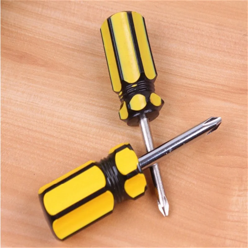 Screwdriver cross flat head industrial grade strong magnetic screwdriver tool set super hard screwdriver small screwdriver