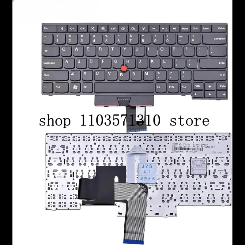Teclado de Substituição para Lenovo IBM Thinkpad E430 E435 E430C E430S E330 E335 S430 T430U Série 04Y0116 04Y0227 0C01589 04Y0190