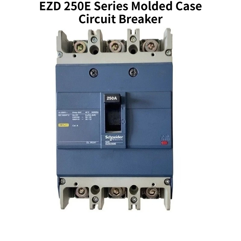 

Schneider Electric EZD 4P 200A/250A Автоматический выключатель в литом корпусе с утечкой, интеллектуальный, автоматический