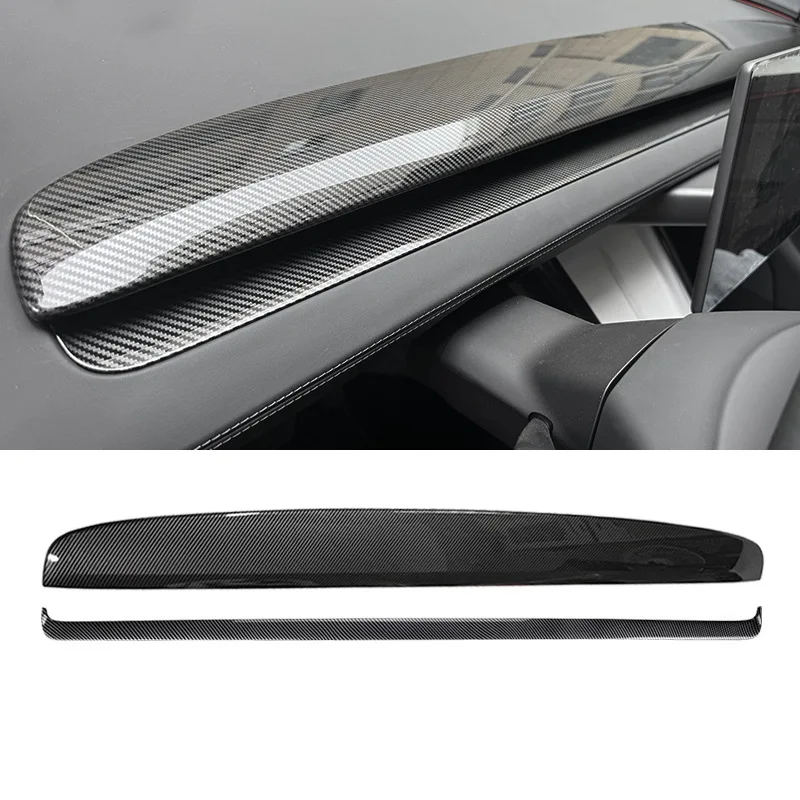 

Suitable for Tesla Huanxin version 3 Y dry carbon fiber modified central control instrument interior