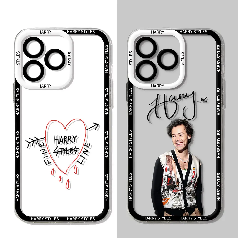 Styles Love On Tour custodia per telefono Harrys per iPhone 15 14 13 12 11 Mini Pro Max X XR XSMax 6S 6 7 8 Plus SE20 Cover trasparente