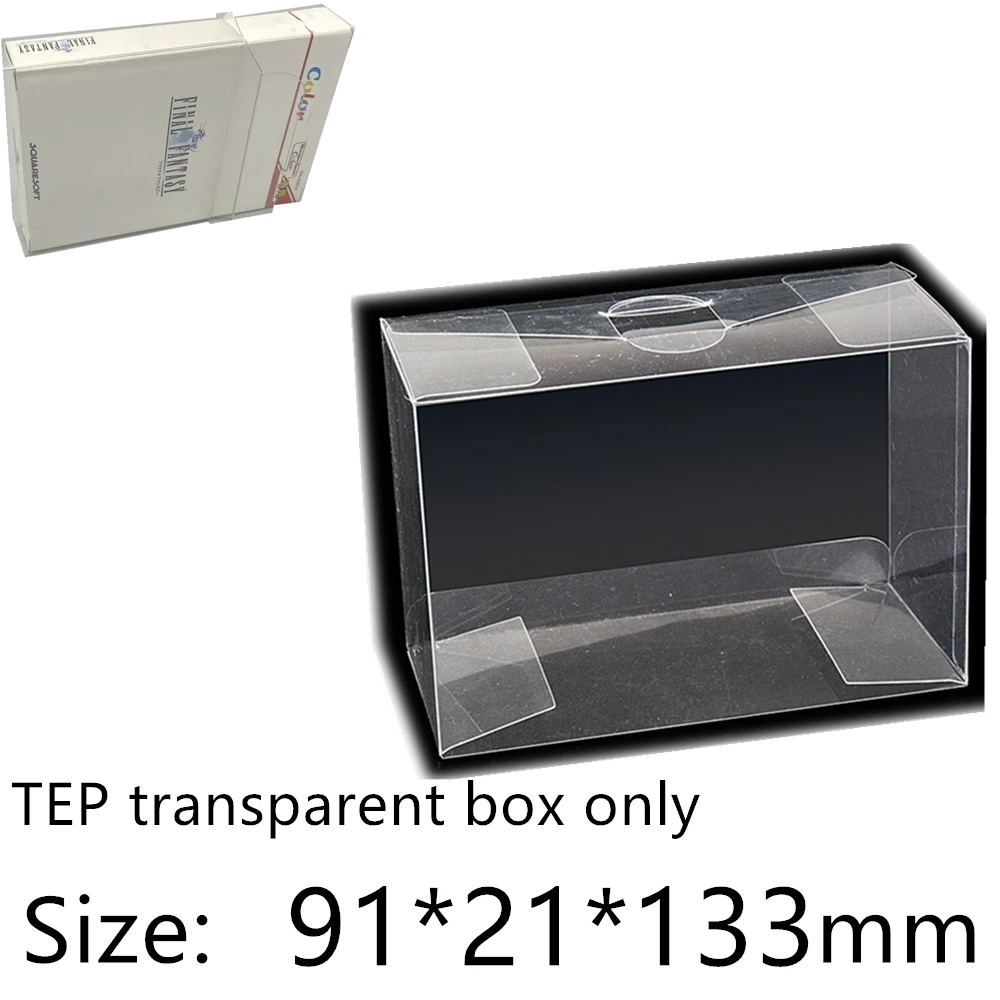 Collection Display Box For WSC/WONDER SWAN Color Game Storage Transparent Boxes TEP Shell Clear Collect Case