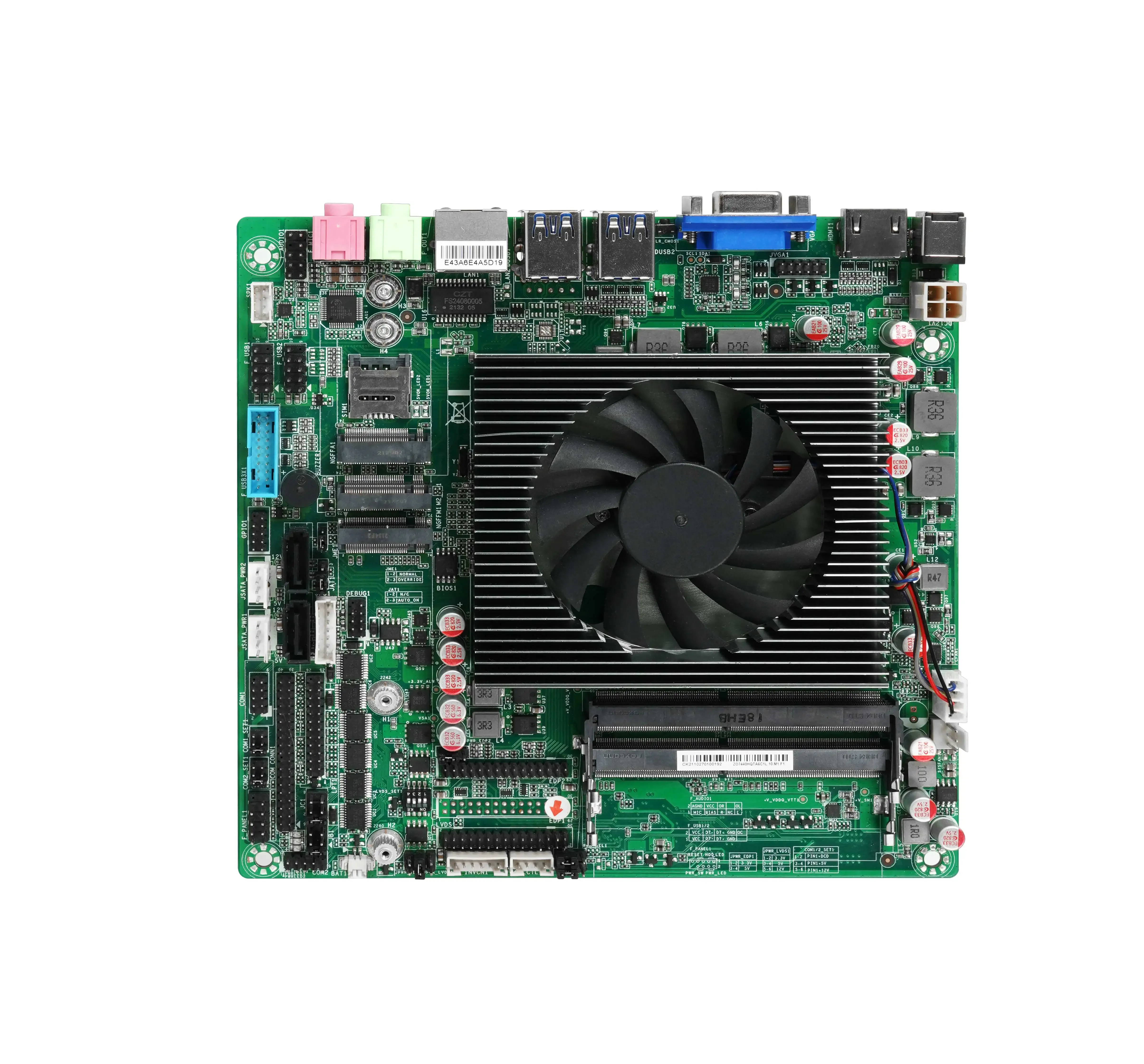 Mini itx industrial Motherboard HD Graphics 4000 Three display i3-3217U Processor Small DDR3 embedded motherboard mainboard