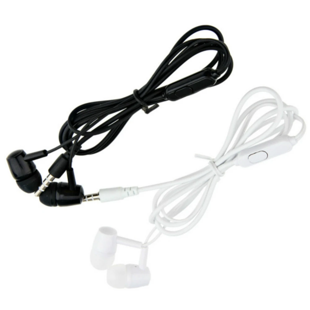 

3.5mm Wired Earphone Sports Headphone In Ear Headset with Microphone Stereo Earbuds for Mobile Phones