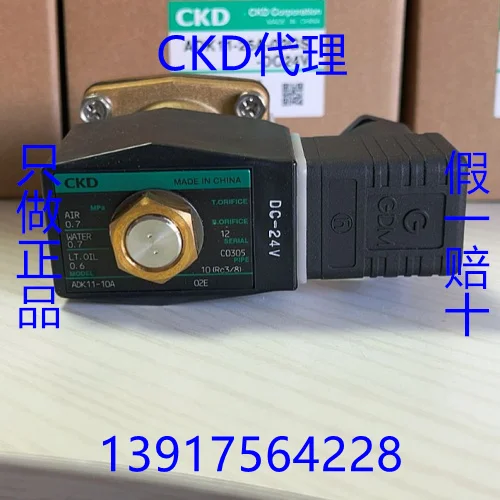 Completely Disassembled Solenoid Valve Adk 11-8A/10A-02E/02ES/03A-DC24V