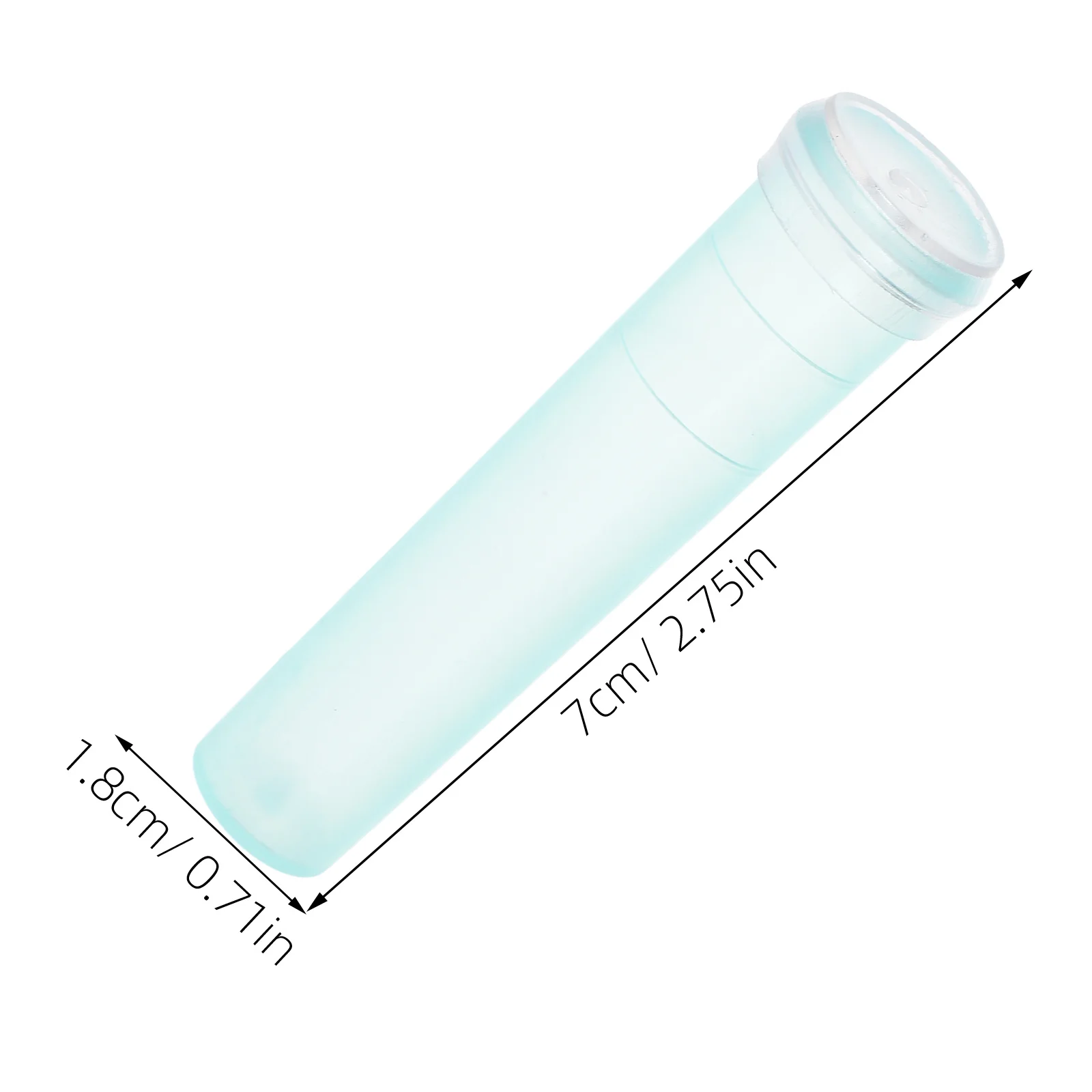 100pcs Fresh Flower Preservation Tube 7 Cm Long Light Green For Floral Arranging Flower Transport Florist Supplies Growing