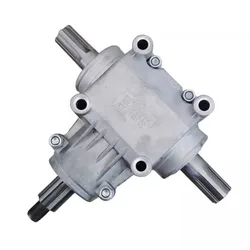 Speed ratio 1:1 steering right angle gearbox inverter gearbox 4 mode gear reduction conversion