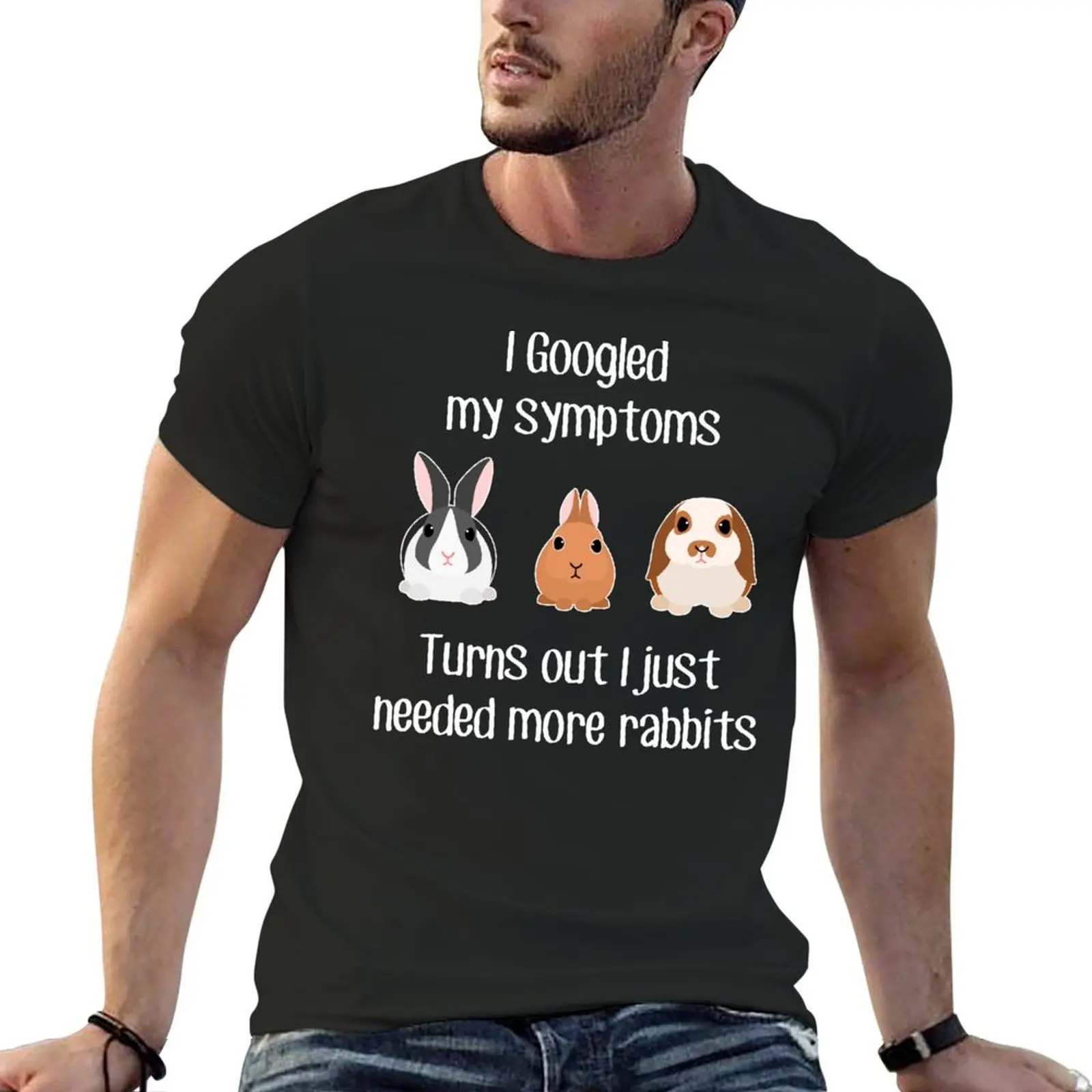 

Need More Rabbits T-Shirt hippie clothes oversized graphic tee vintage graphic tee funny t shirts for men