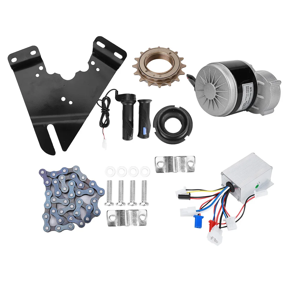 

24V 250W Electric Bike Conversion Set Metal Durable E Bike Accessory Stable Performance for Urban Commuters