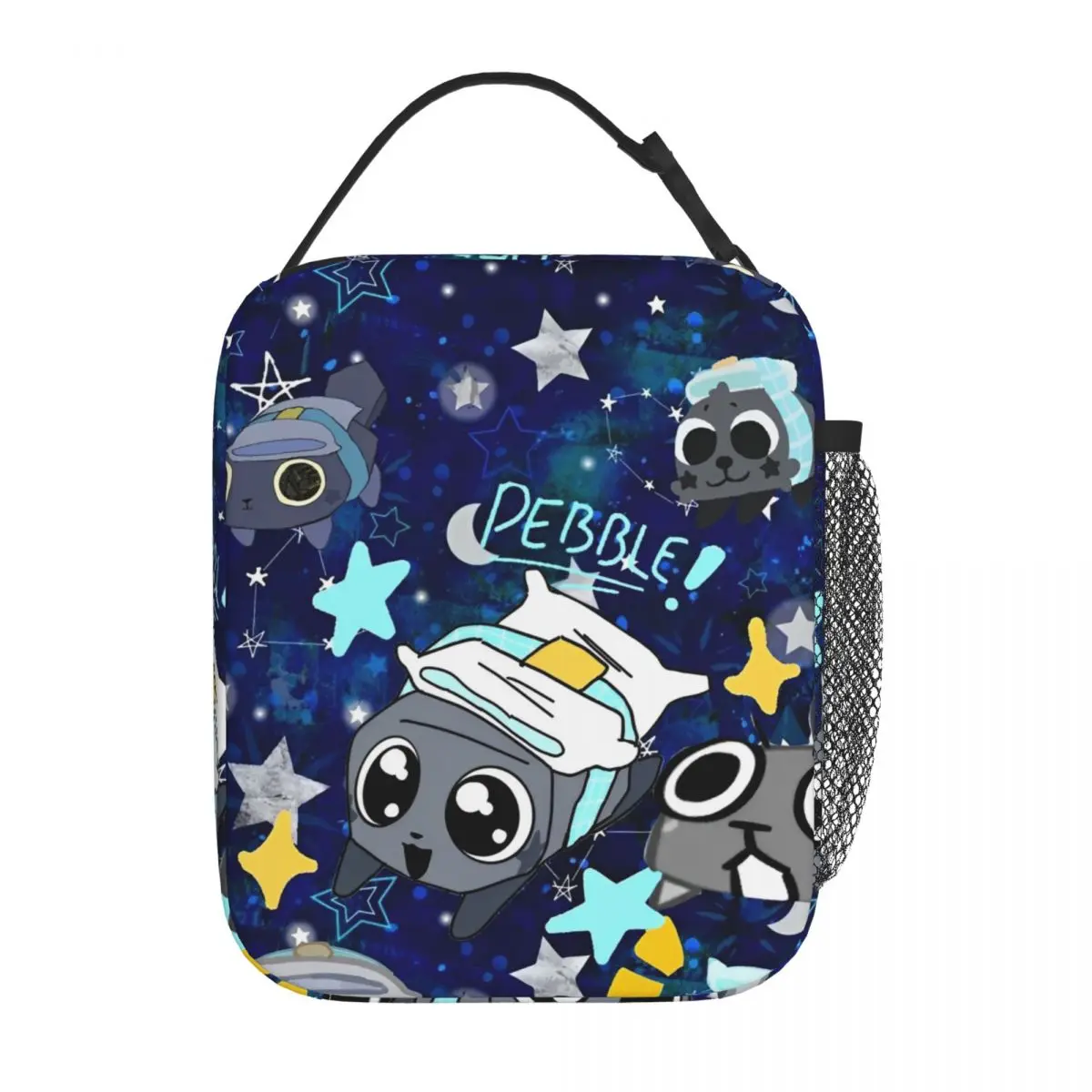 Dandys World Pebble Insulated Lunch Bags Thermal Bag  Lunch Container Large Tote Lunch Box for Men Women School Picnic