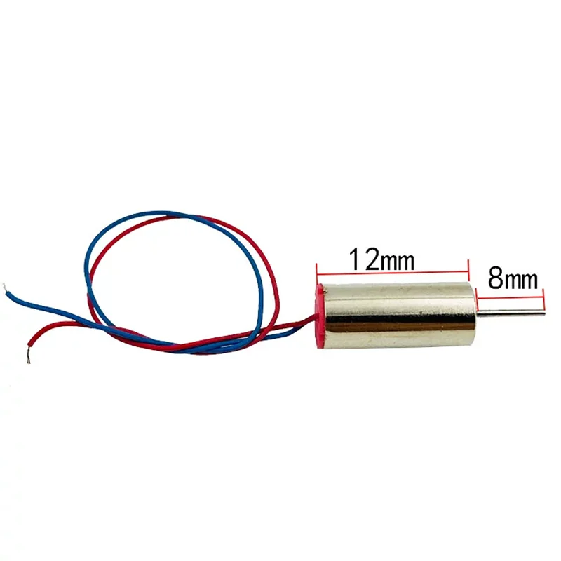 7mm*16mm Mini Coreless Motor 1mm Shaft DC 3V 3.7V High Speed RC Drone Quadcopter Engine Micro 716 Motor Cable with Terminal