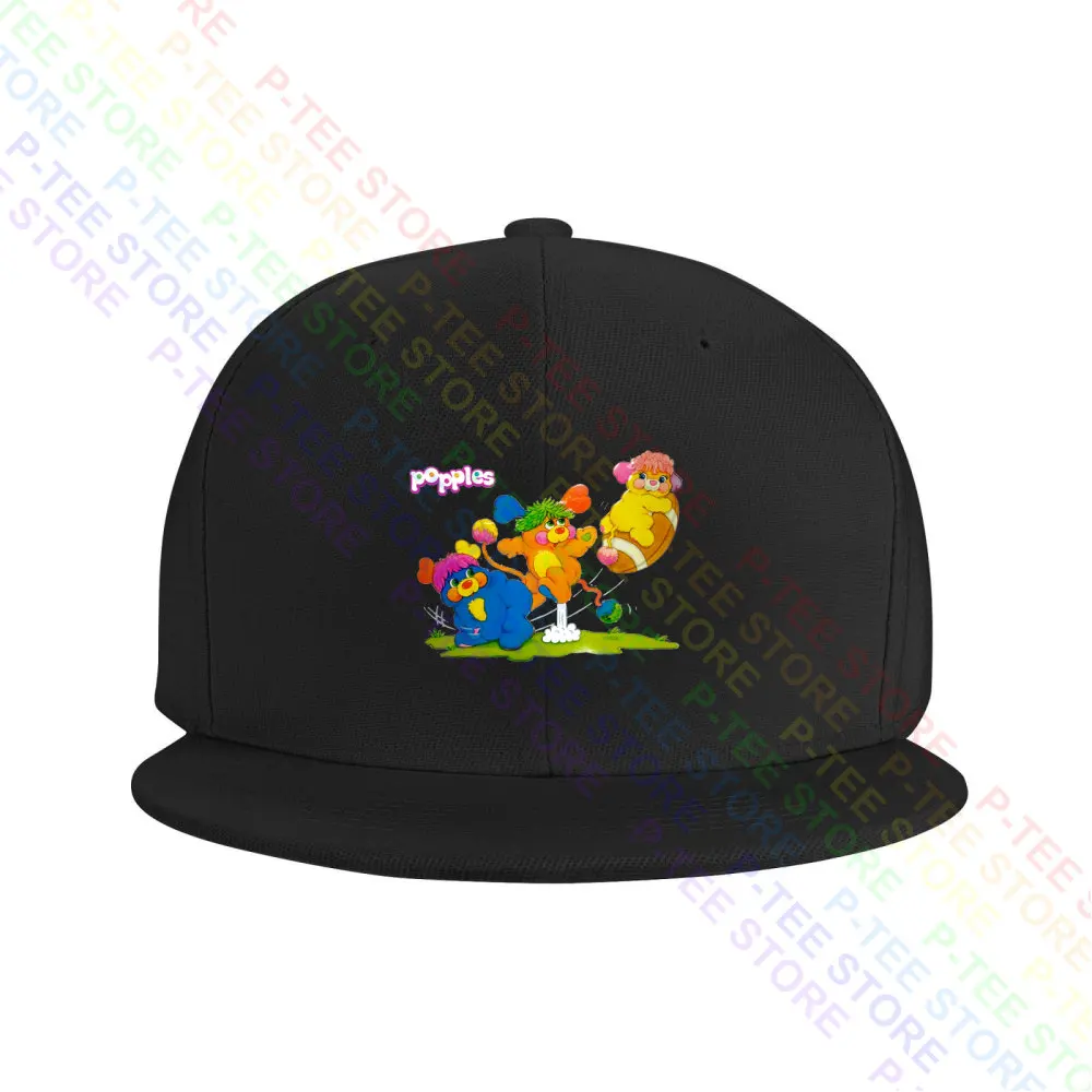 Popples 80S Cartoon Baseball Cap Snapback Caps Knitted Bucket Hat