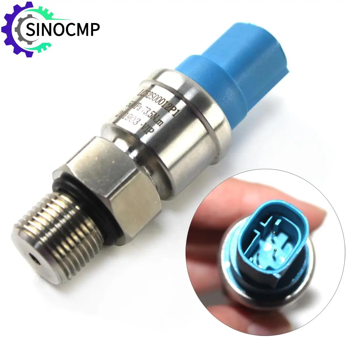 

High Pressure Sensor LC52S00012P1 YY52S00033F1 for Kobelco Excavator SK200-6E SK235SRLC-1E SK135SR-1E SK235SRLC-1E Accessories