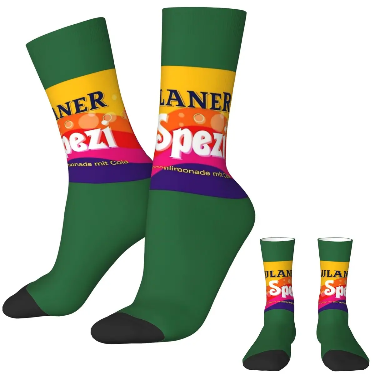 Paulaner Spezi Stockings Men Socks Quality Funny Socks Autumn Running Sports Anti-Slip Custom Socks Gift