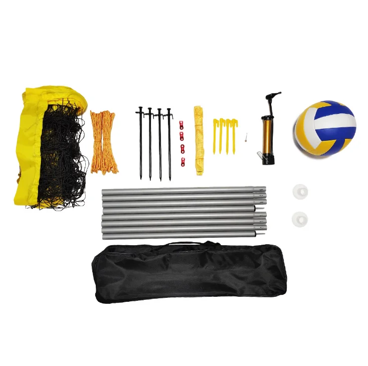 

Standard Volleyball Net Volleyball Net Sport Tool Remote Beach Park Sun Pack