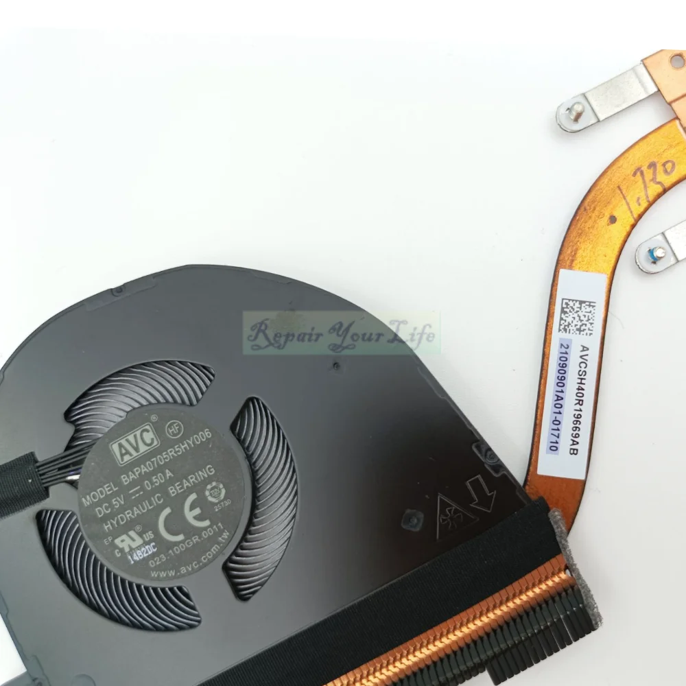 Notebook PC Cooling fans Heatsink For Lenovo Thinkpad L13 yoga S2 5th Gen 2020 BAPA0705R5HY006 5H40S72914 023.100GR.0011 New - Image 3