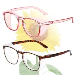 Vierkant Frame Veiligheidsbril Anti-Fog Anti Blauw Licht Stofdichte Blokkerende Bril Voor Mannen En Vrouwen Anti Pollen Goggle