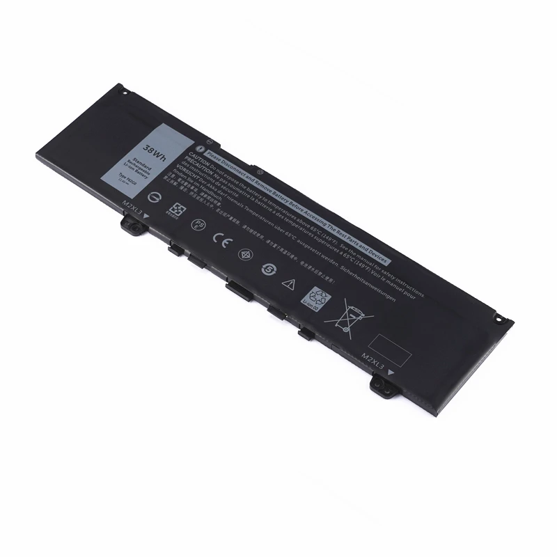 Csmhy-spinspiron13用バッテリー,11.4V,38wh,f62g0,5370 7370 7373,vostro 5370,rpjc3,ラップトップ用