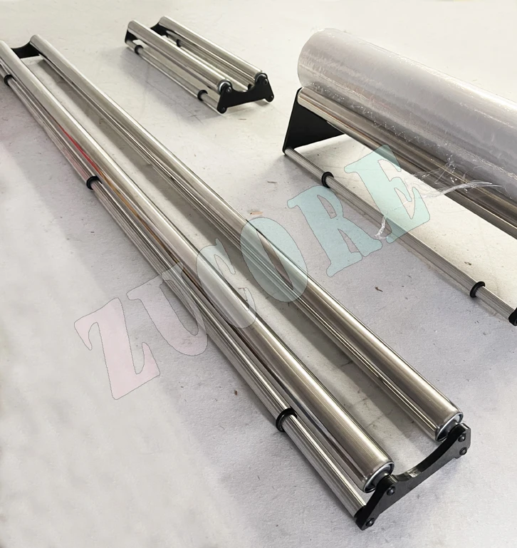 광고 재료 절단 브래킷 그래픽 스크린 롤링 백 절단 필름 배출 랙 스테인레스 스틸 도구 침대
