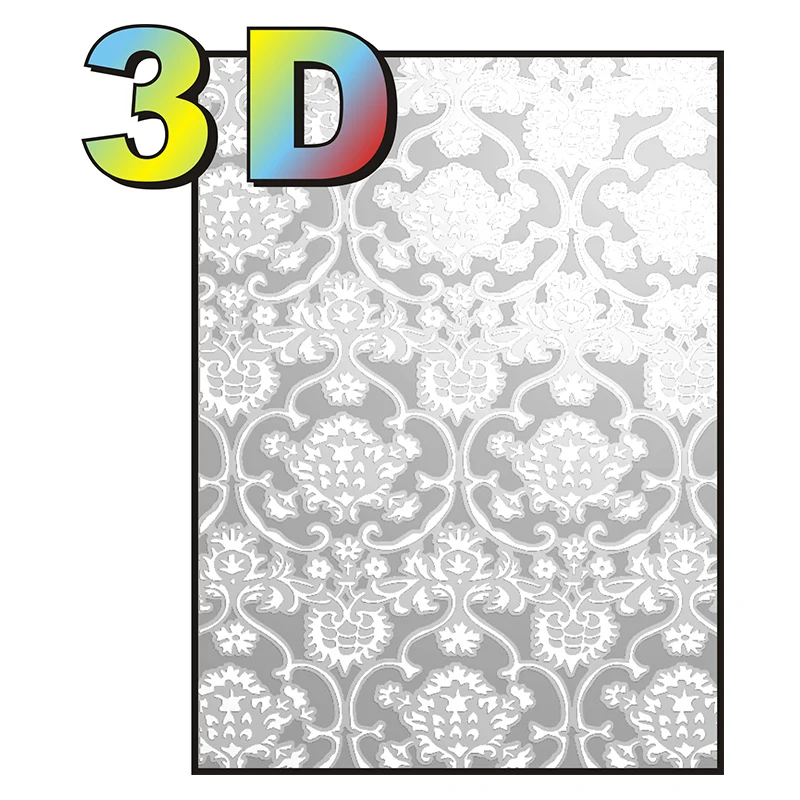 Decorative Floral Background Template, Multi-level Texture Fade In/out Relief Folder, Diy Scrapbook, 3d Texture Card Production,