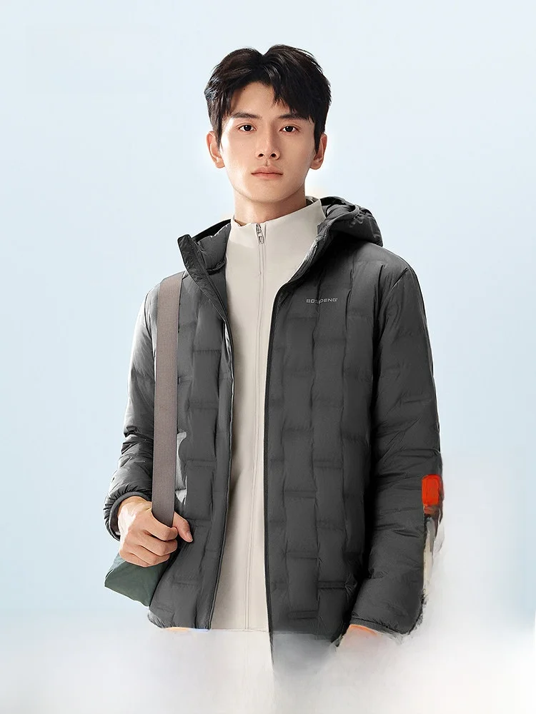 

Ультралегкая теплая куртка Bosideng Cloud Sensation с капюшоном, наполнителем из 90% пуха, ультратонкая, весенняя новинка