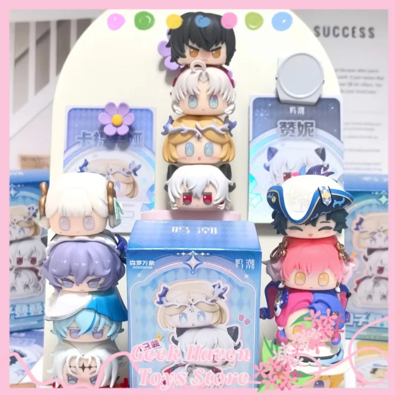 

Genuine Wuthering Waves Series Blind Box Mini Doll Toys Kawaii Figure Anime Figure Collection Christmas Gifts Games Peripherals