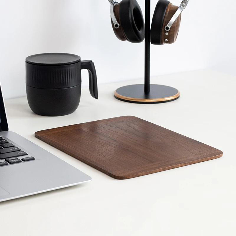 

Walnut Wood Mouse Pad FPS Esports Business Office Games Home Custom Desk Mat Simple Computer Pad Female Mouse Pad Esports Gifts
