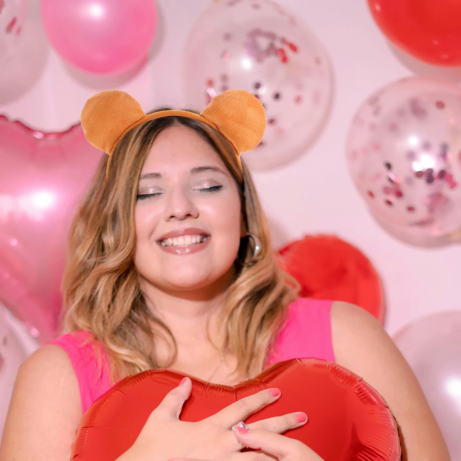 

Bear Ear Headband Brown Animal Design Hairband For Women Party Cosplay Festival Hair Accessory Headpiece Decor