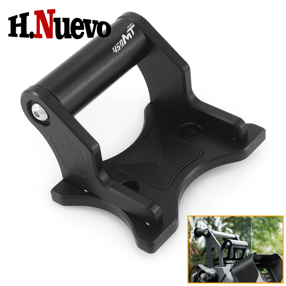 

Compaitible With CFMOTO 450MT 450 MT Motorcycle GPS Phone Holder Stand Navigation New Extension Bracket 2024 2025