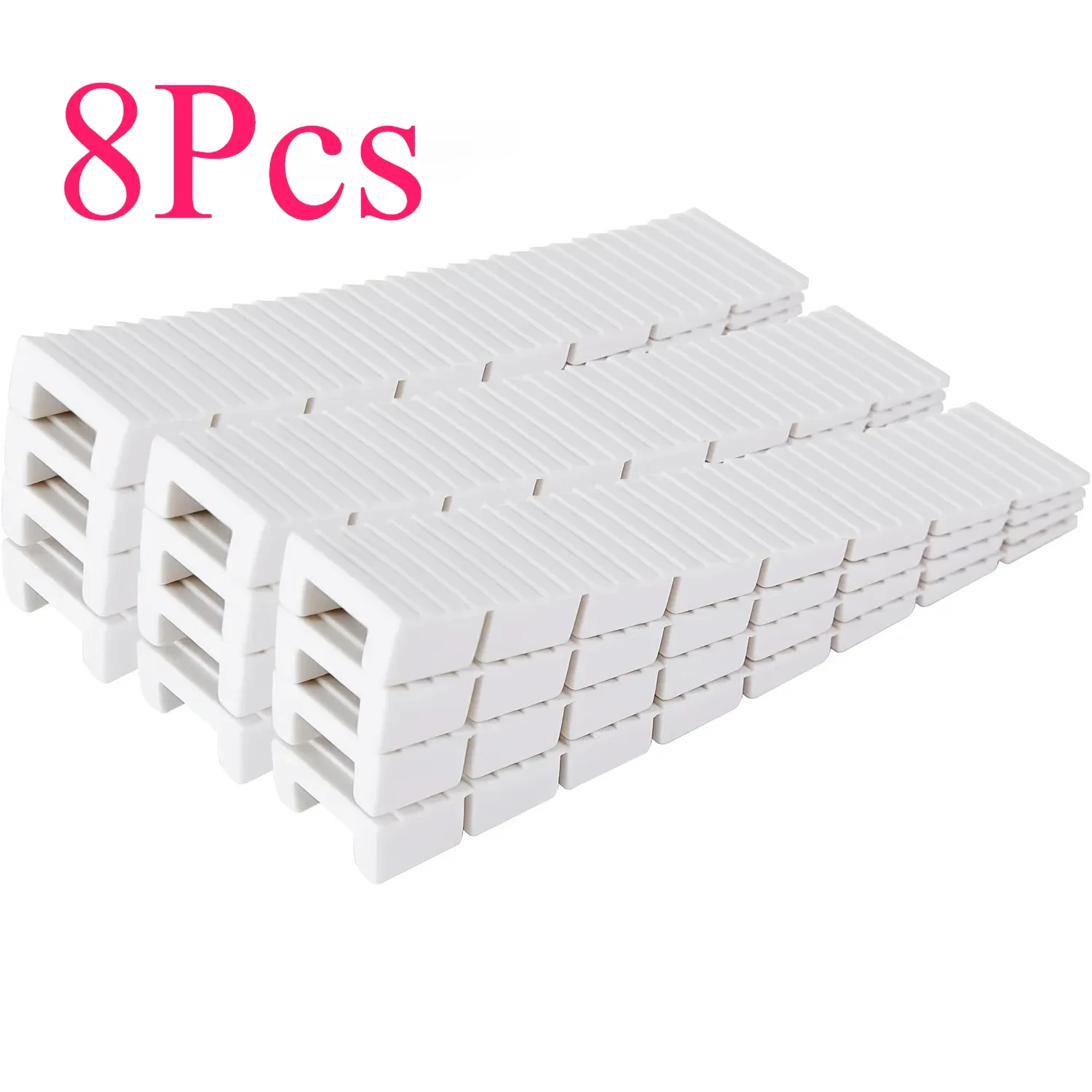 8Pack Furniture Plastic Shims for Leveling Easy to Snap Cut-to-fit Size Leveler for Toilet Shims, Doors, Windows, Sheds, Table