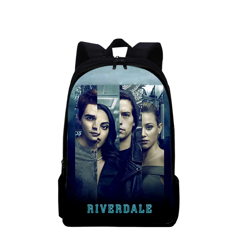 Classic Youthful TV Riverdale Season 5 Student School Bags Notebook Backpacks 3D Print Oxford Waterproof Boys/Girls Travel Bags