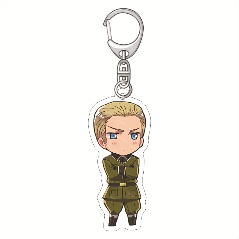 hetlia Axis Powers 6cm acrylic llavero брелок keychain pendant