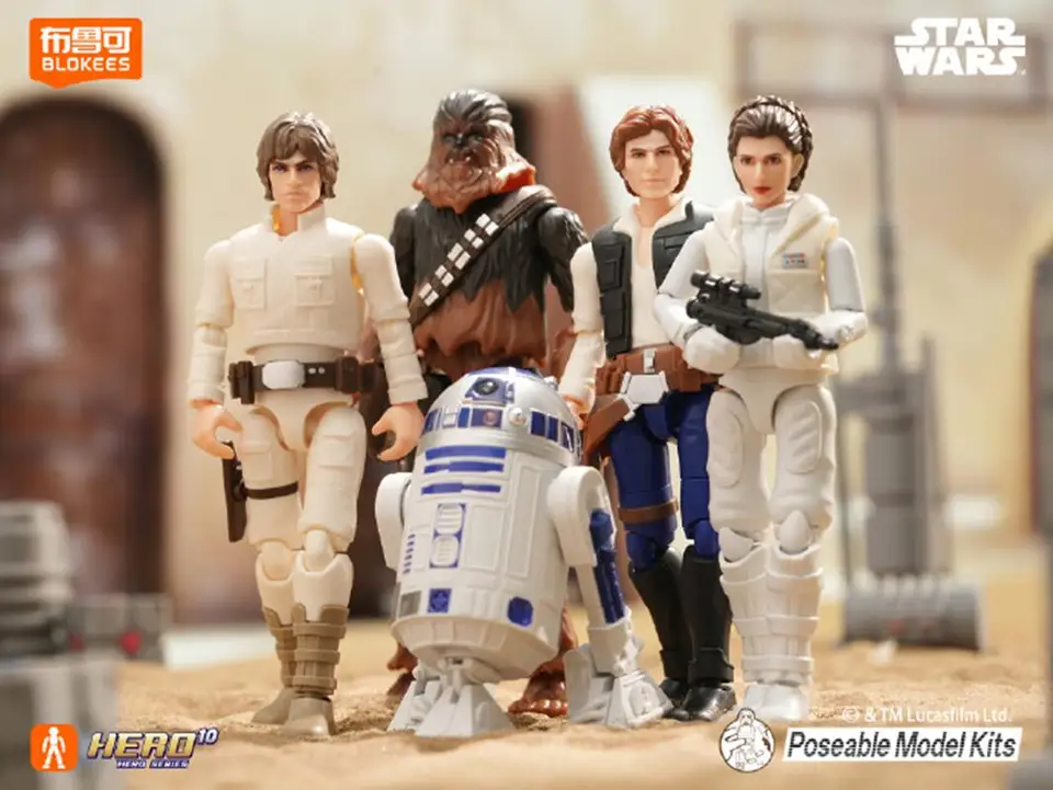 NEW 2026 Blokees Star Wars The Mandalorian Ahsoka Din Djarin Vol.2
