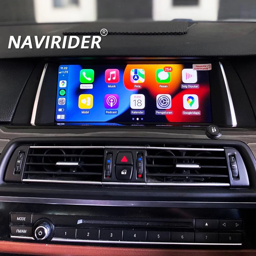 Car Radio 10.25inch Android 15 For BMW 5 Series F10 F11 520i 525i 528i 2011-2017 CIC NBT Multimedia Player Navi GPS Auto Carplay