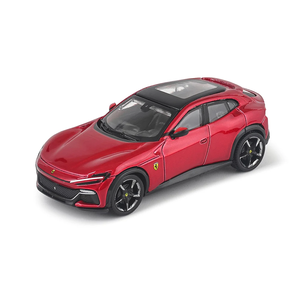 Bburago 1:64 FERRARI Purosangue 296 GTB ASSETTO FIORANO car model series children's Christmas boy gift toys view 5