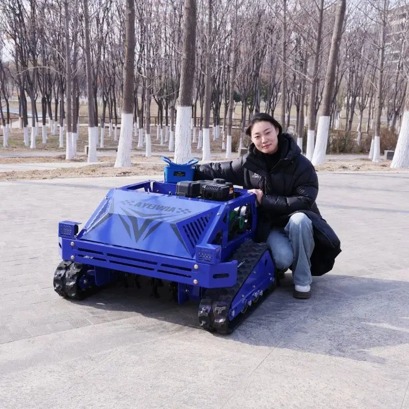 

Индивидуальная садовая газонокосилка, вездеходная газонокосилка, гусеничная интеллектуальная вращающаяся машина для прополки с дистанционным управлением