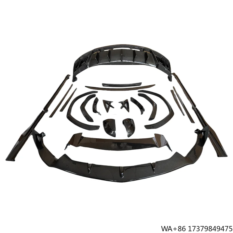 

URUS Upgraded to M-style Carbon Fiber Body Kit for Lamborghini URUS Front Lip Rear Diffuser Side Skirts Rear Spoiler