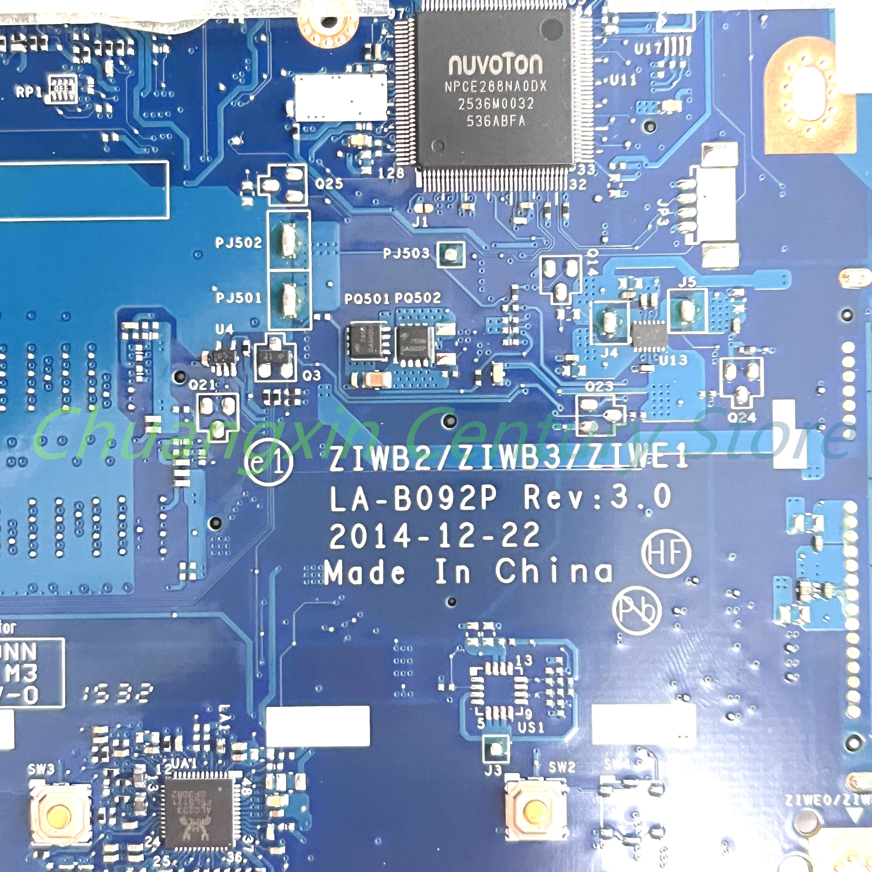 Imagem -04 - Laptop Motherboard para Lenovo Ideapad B4070 La-b092p com Cpu 2957u 3558u 3805u i3 i5 100 Testado Totalmente Trabalho