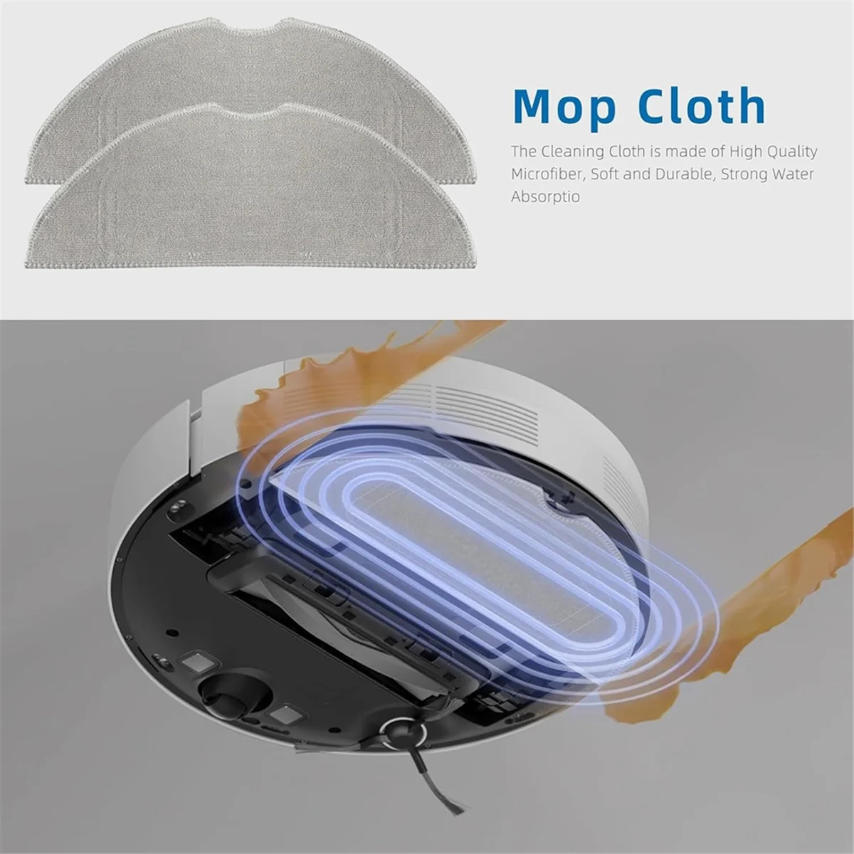 Комплект аксессуаров FZFZ для робота-пылесоса S10, запасные части, щетки, фильтры, швабры