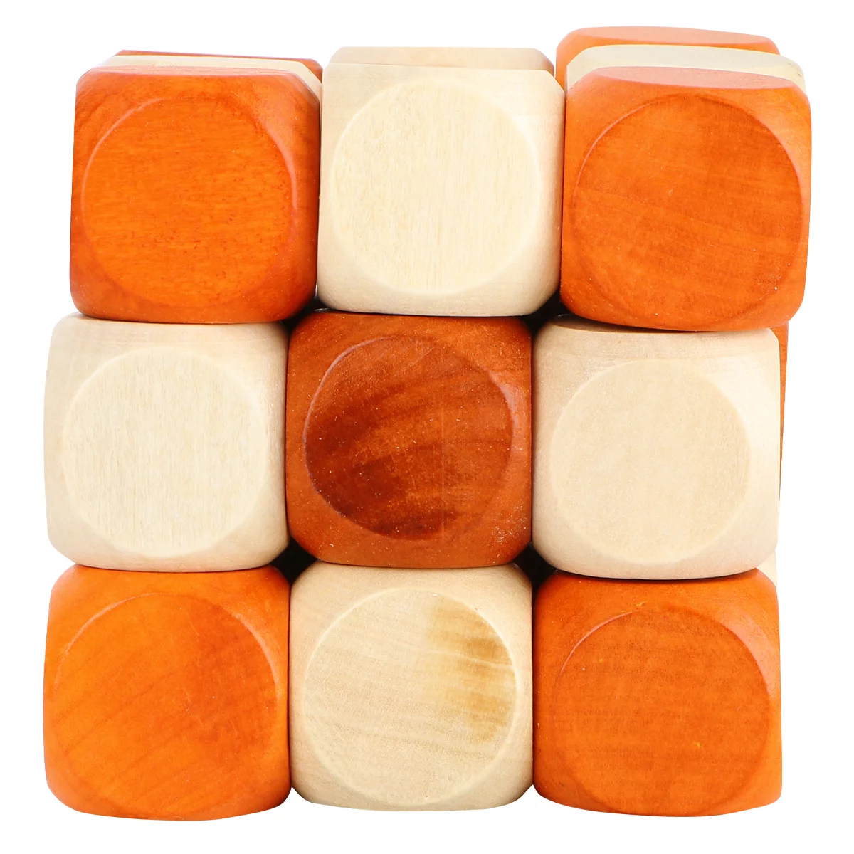 Fun Board Game Intellectual Toy Puzzle Lock Wooden Assemble Cube Shapable Lock Toys for Adults Home DIY Party Plaything